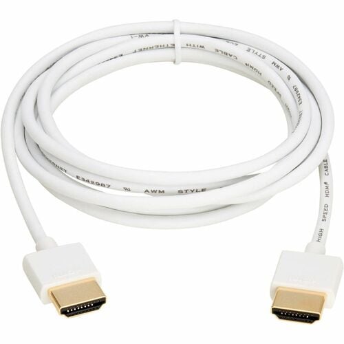 Tripp Lite series Slim P569-010-SLIM-W HDMI A/V Cable - 10 ft (3.05 m) HDMI A/V Cable for