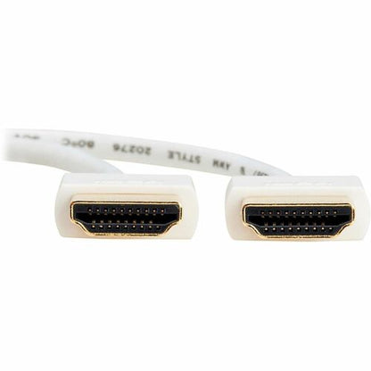 Tripp Lite series Slim P569-010-SLIM-W HDMI A/V Cable - 10 ft (3.05 m) HDMI A/V Cable for