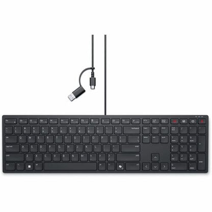 Teclado de colaboración con cable Dell - KB525C - Conectividad por cable