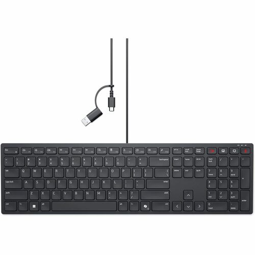 Teclado de colaboración con cable Dell - KB525C - Multilingüe de Canadá