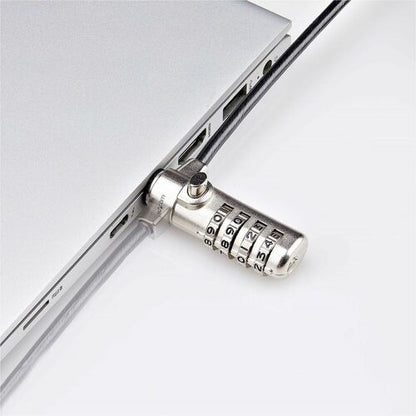 StarTech.com Slim Lock Nano Slot Compatible, 6.6ft (2m) Combination Locking Cabl