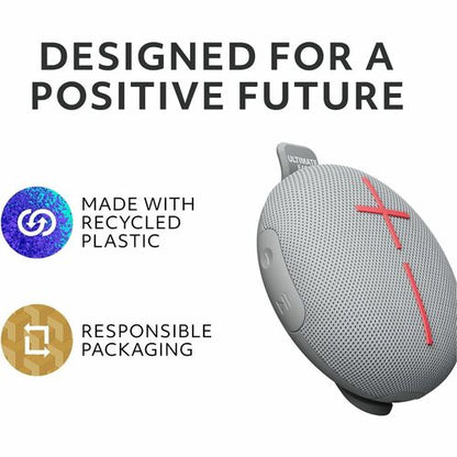 Logitech UE Mini Roll Portable Speaker System - Gr