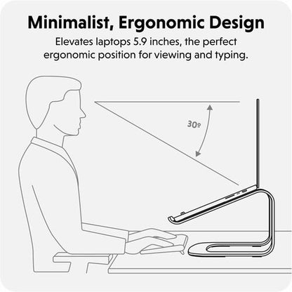 Soporte ergonómico para portátil Hyper HyperSpace