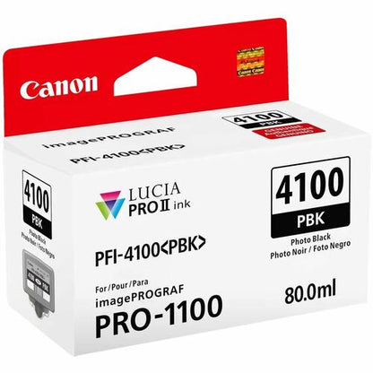 Cartucho de tinta de inyección de tinta original Canon Lucia PRO II PFI-4100 -