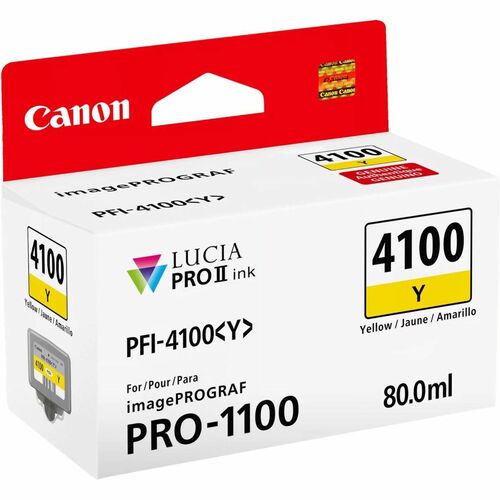 Cartouche d'encre jet d'encre d'origine Canon Lucia PRO II PFI-4100 -