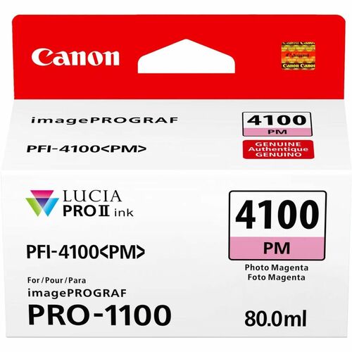 Cartouche d'encre jet d'encre d'origine Canon Lucia PRO II PFI-4100 -