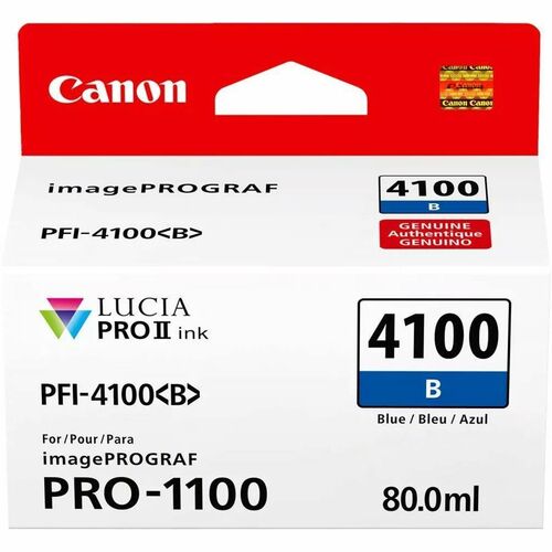 Cartouche d'encre jet d'encre d'origine Canon Lucia PRO II PFI-4100 -