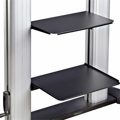 StarTech.com Carrito/soporte rodante para TV con ruedas, para 60