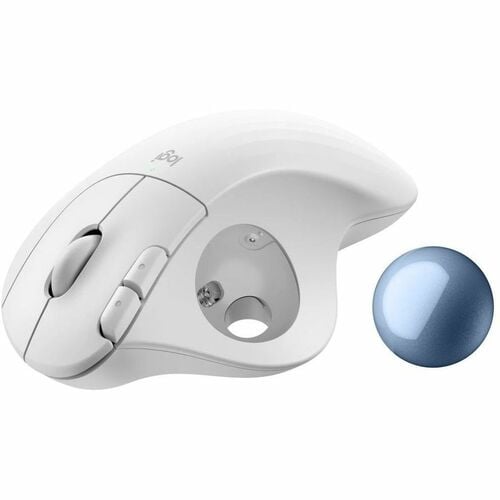 LOGITECH ERGO M575 S BLANCO ROJO