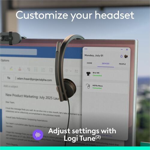 Logitech H570E Headset