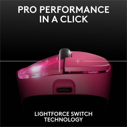 LOGITECH PRO X SUPERLIGHT 2 DEX MAGENTA MULTI 4