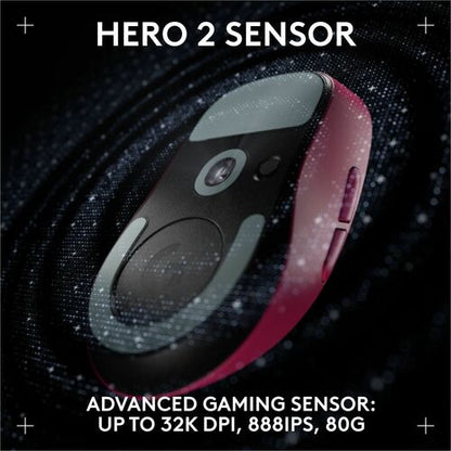 LOGITECH PRO X SUPERLIGHT 2 DEX MAGENTA MULTI 4