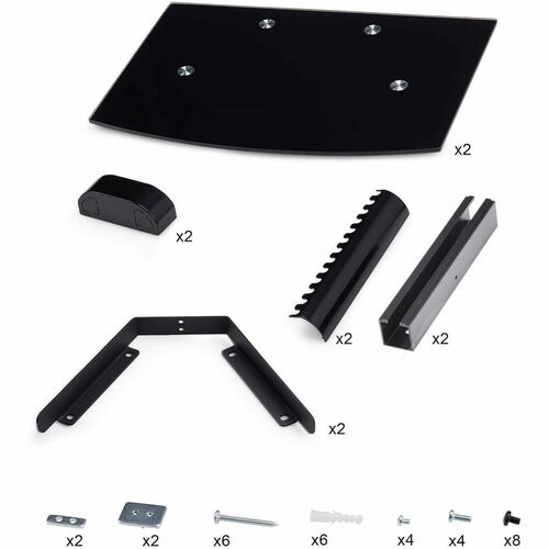StarTech.com Dual Floating Wall