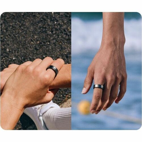 Anillo Samsung Galaxy, talla 8, titanio dorado