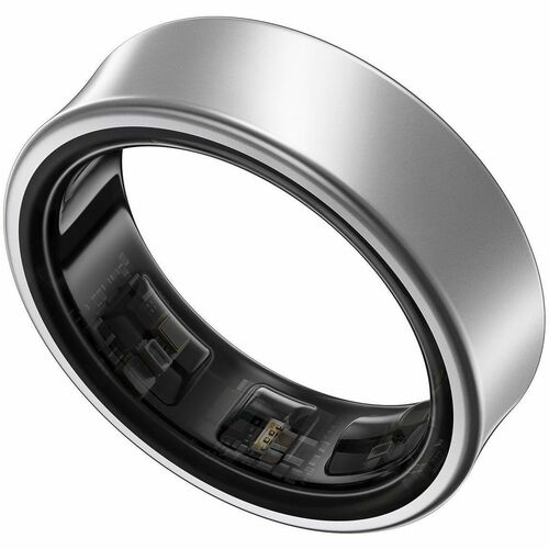 Bague Samsung Galaxy, taille 8, argent titane
