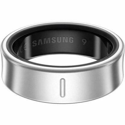 Anillo Samsung Galaxy, talla 12, color titanio plateado