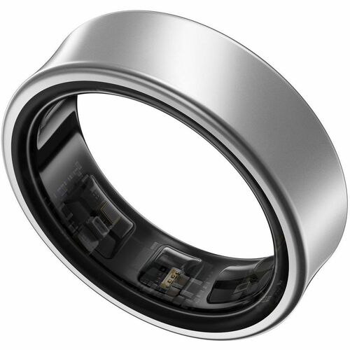 Bague Samsung Galaxy, taille 10, argent titane