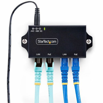INJECTEUR POE++ 2 PORTS 30 W - 802.3AF/AT 10 M/100 M/1000 M