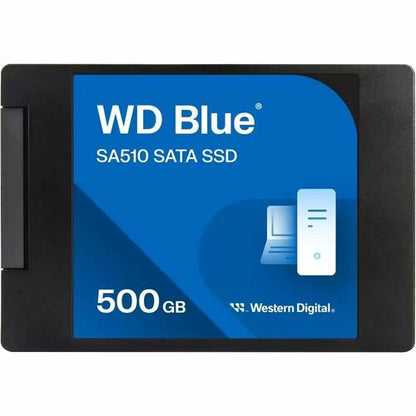 SSD SATA 2.5 AZUL de 500 GB.