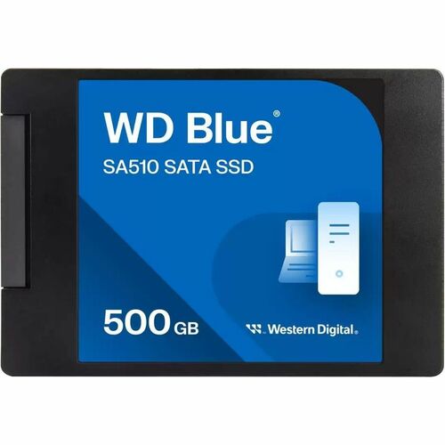 SSD SATA 2.5 AZUL de 500 GB.