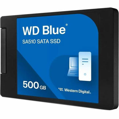 SSD SATA 2.5 AZUL de 500 GB.