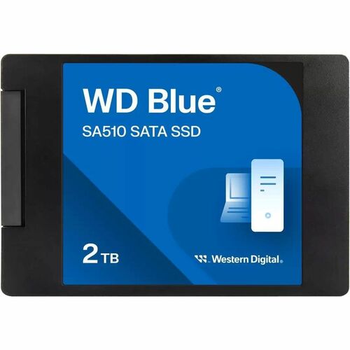 Unidad de estado sólido SATA WD BLUE SA510 de 2 TB y 2,5 pulgadas