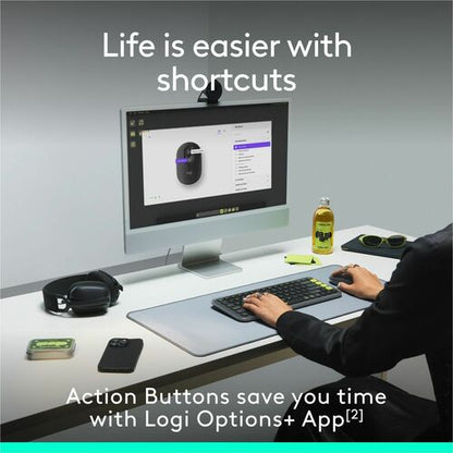 LOGITECH POP MOUSE LILAC MULTI 10