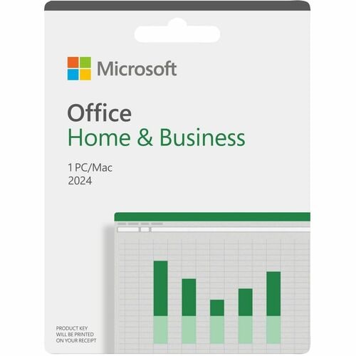 Microsoft Office 2024 Home & Business - Perpetual License - 1 User, 1 Device - A