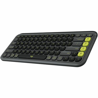 CLAVIER LOGITECH POP ICON KEYS GRAPHITE-LIME MULTI 4