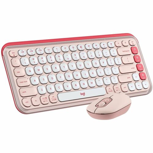 LOGITECH POP ICON COMBO ROSE COMBO MULTI 4