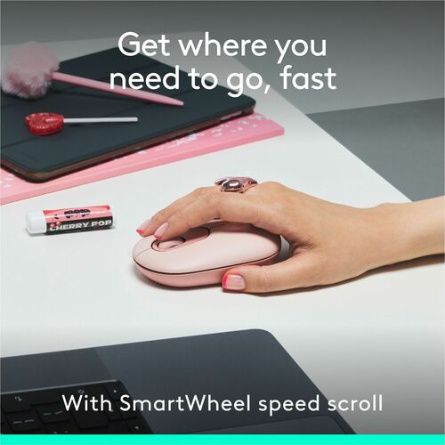 LOGITECH POP ICON COMBO ROSE COMBO MULTI 4