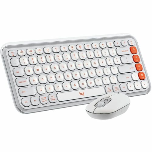 Logitech POP Icon Combo Keyboard & Mouse - Wireless Bluetooth 5.1 Keyboard