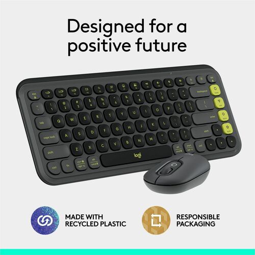 Clavier et souris Logitech POP Icon Combo - Clavier sans fil Bluetooth 5.1