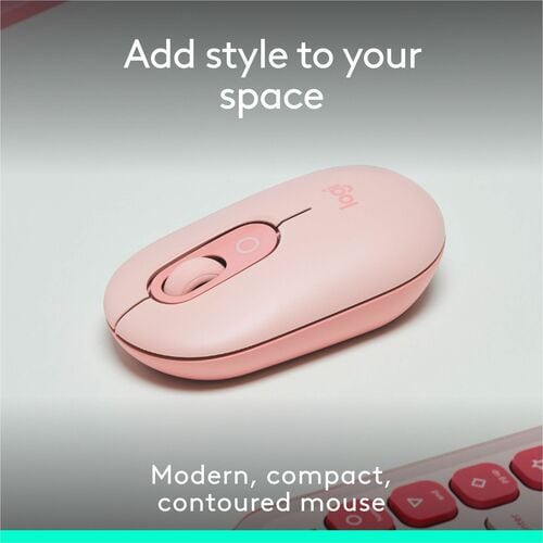 SOURIS LOGITECH POP ROSE MULTI 10