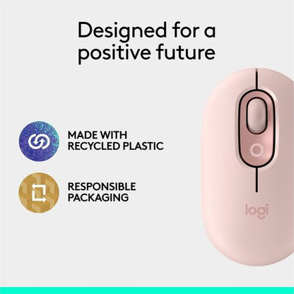 SOURIS LOGITECH POP ROSE MULTI 10