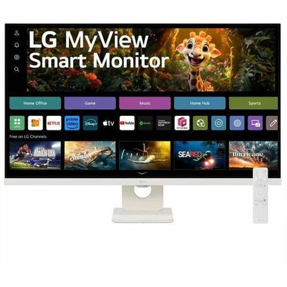 MYVIEW SMART MONITOR 32IN 32SR73U-W 3840X2160 VA 16:9 DISPLAY