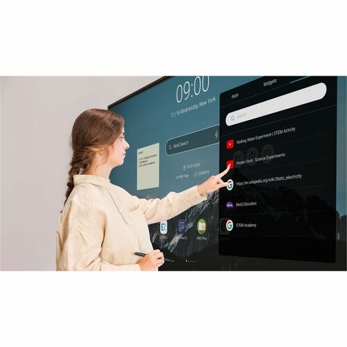 BENQ 75IN 4K 3840X2160 BLACKIPS450 NITS40 PTS TOUCH