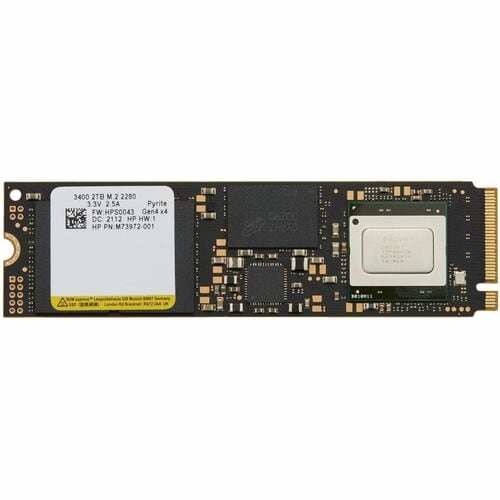 Unidad SSD PCIE NVME de 2 TB