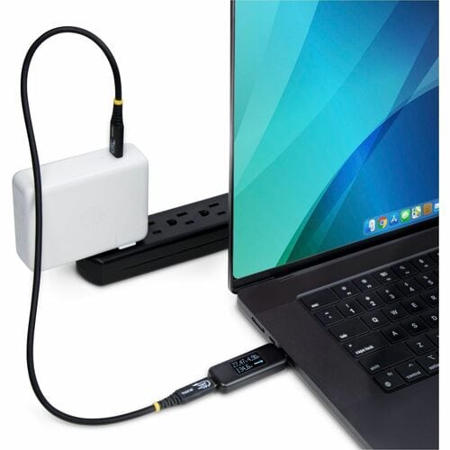 Testeur d'alimentation USB-C StarTech.com, multimètre bidirectionnel de tension/courant