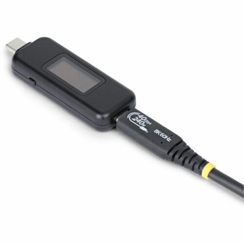 Testeur d'alimentation USB-C StarTech.com, multimètre bidirectionnel de tension/courant