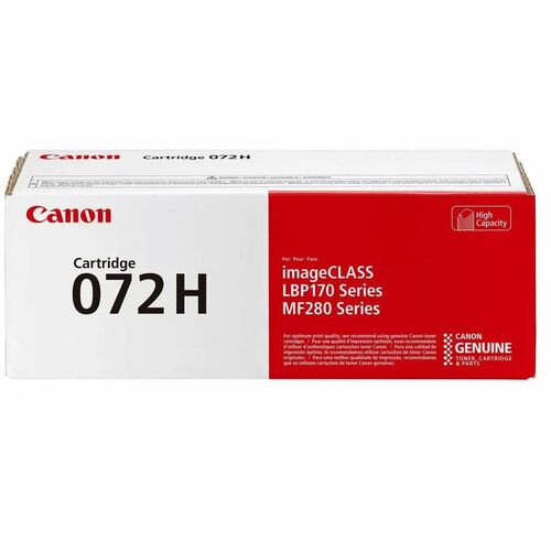 Cartouche de toner laser haute capacité Canon 072 H d'origine (boîte)