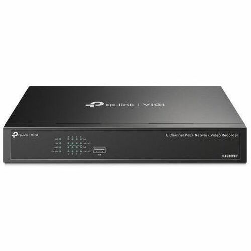 Kit de cámara IP de torreta TP-Link VIGI de 4 MP a todo color y NVR PoE+ de 8 canales - Disco duro de 2 TB - Cámara