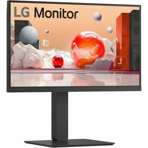 Écran IPS professionnel Full HD 24 pouces 24BA850-B avec port USB Type-C, noir