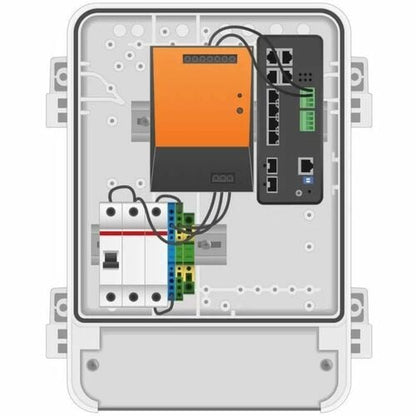 Caja de montaje AXIS TQ1817-VE para fuente de alimentación y convertidor de medios - Blanca - Polycar