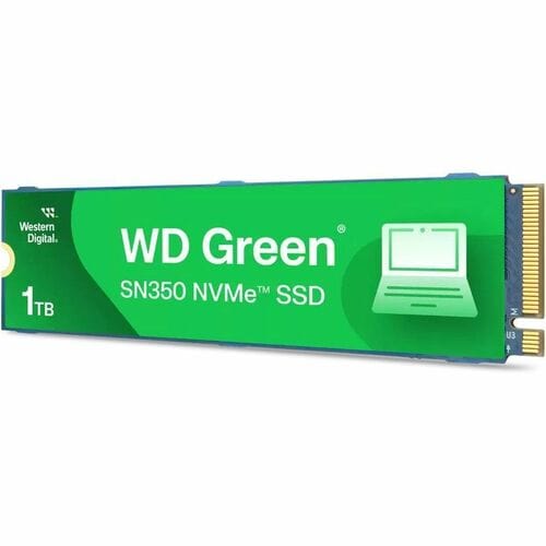 WD GREEN SN350 1TB PCIE G3 X4 NVME V1.3 3YR WARR MULTI 10