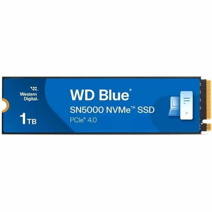 Unidad de estado sólido WD Blue de 1 TB con tecnología NVME SN5000.