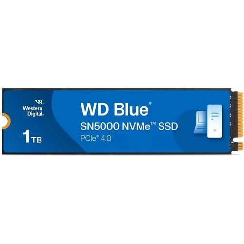 Unidad de estado sólido WD Blue de 1 TB con tecnología NVME SN5000.