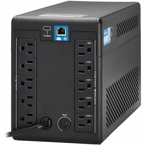 Tripp Lite by Eaton SMART750LCDTNC 750VA Compact tower UPS - 0U Compac