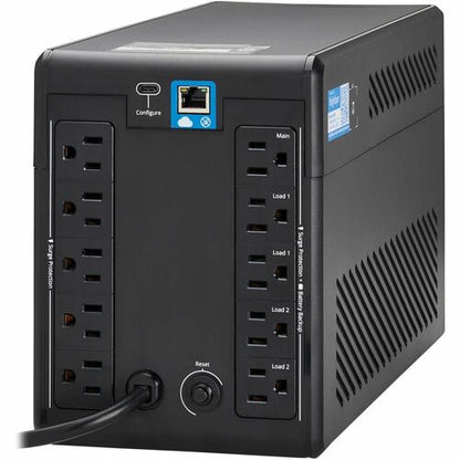 Tripp Lite by Eaton SMART1000LCDTNC 1000VA Compact tower UPS - 0U Comp