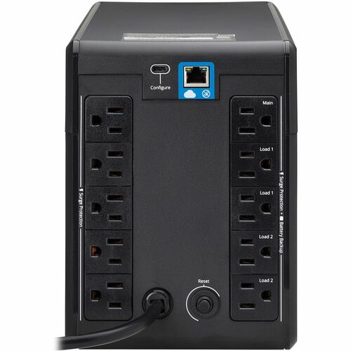Tripp Lite by Eaton SMART1000LCDTNC 1000VA Compact tower UPS - 0U Comp